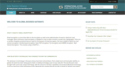 Desktop Screenshot of globalbusinessgateways.net